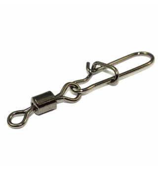 SAFETY PIN WITH A SWIVEL