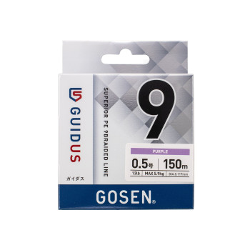 GOSEN GUIDUS 9X JAPOŃSKA PLECIONKA WĘDKARSKA